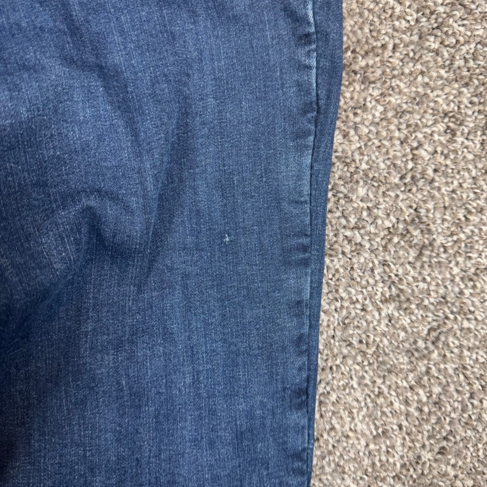 Mugsy Studio Blues Mens Slim Straight Dark Wash Stretch Jeans 40x30 FLX3NSB - Picture 8 of 10